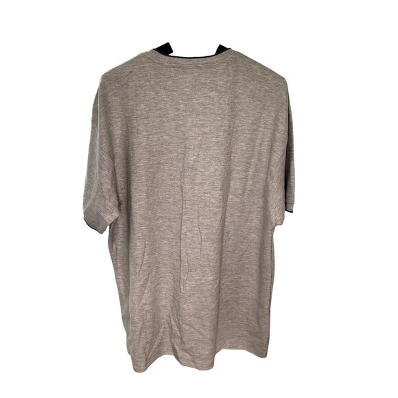 Natural Life Mens Gray V-Neck T-Shirt XL Cotton Blend - Picture 2 of 9